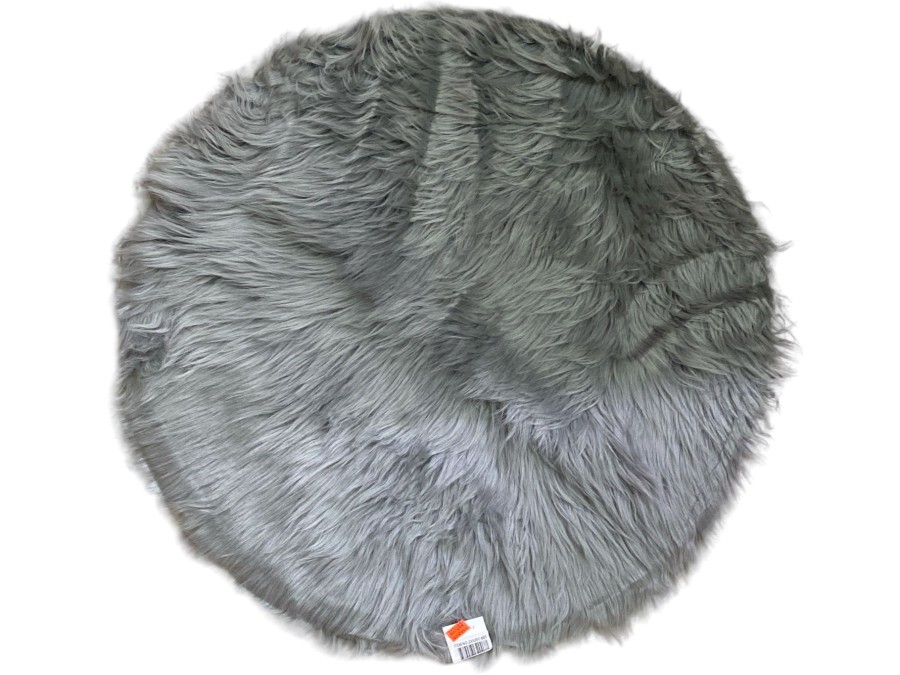 Homegoods Home Living | Fuzzy Mat Grey