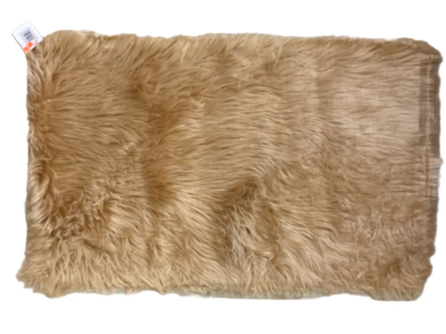 Homegoods Home Living | Fuzzy Mat Brown