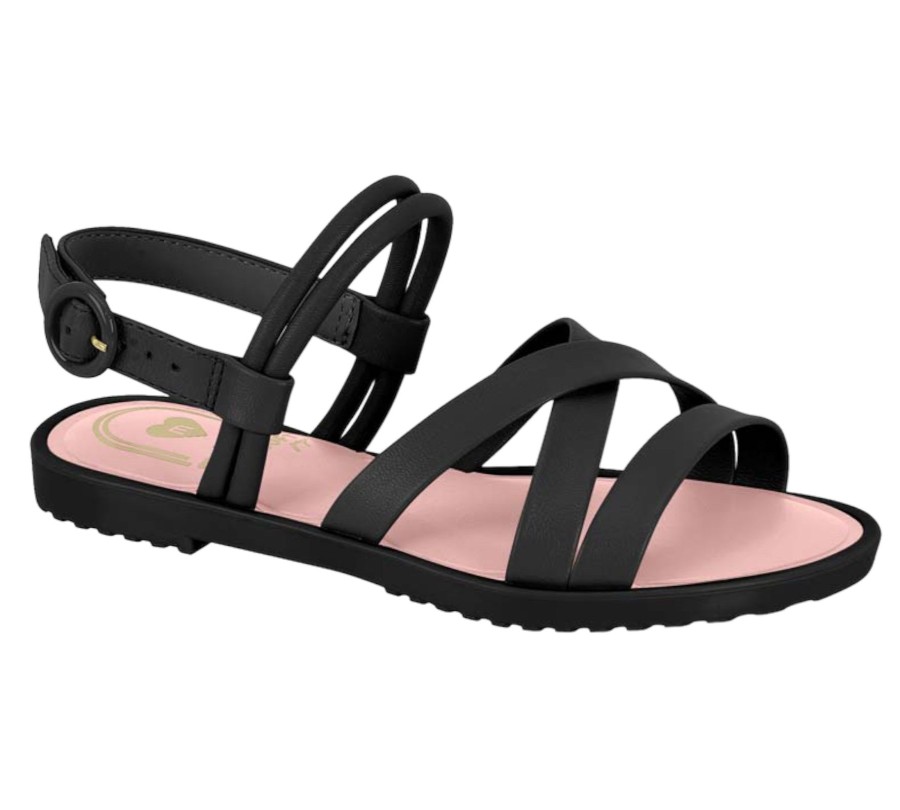 Kids Molekinha Girls | Molekinha Comfort Sandals Black